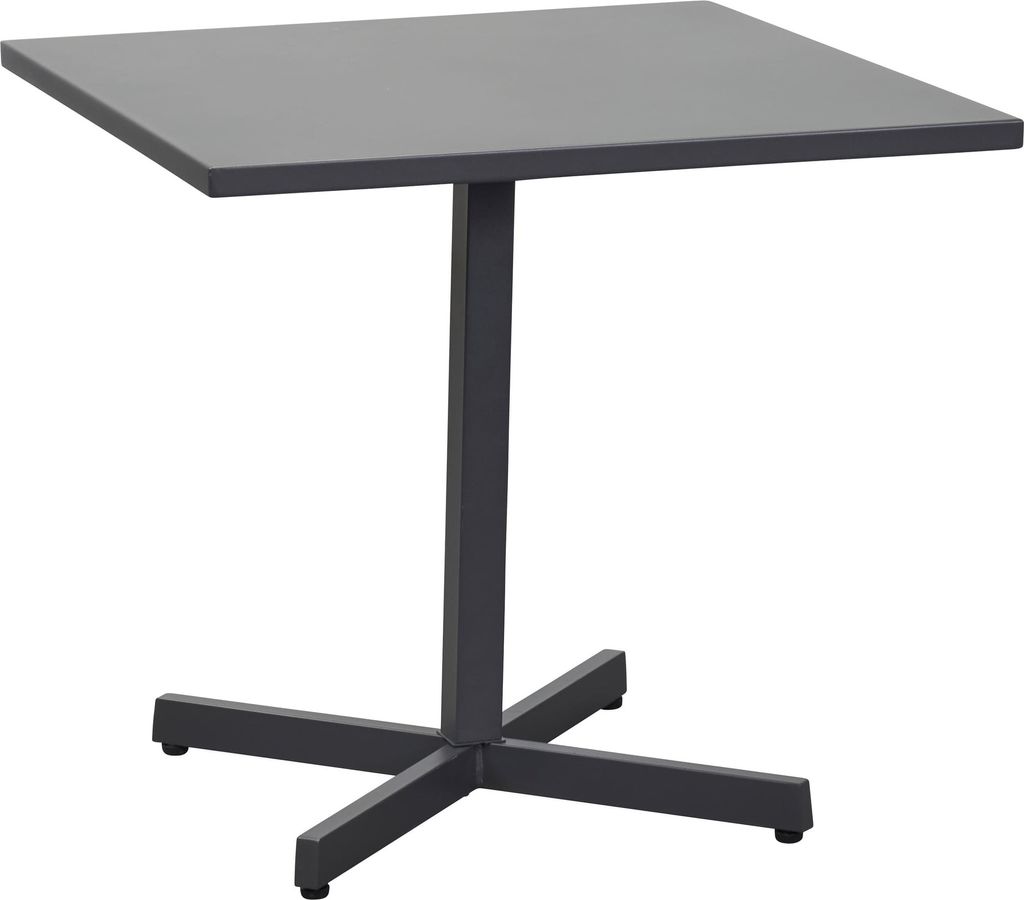 Gartentisch Berlin Balkontisch Bistrotisch klappbar 70x70x74cm anthrazit