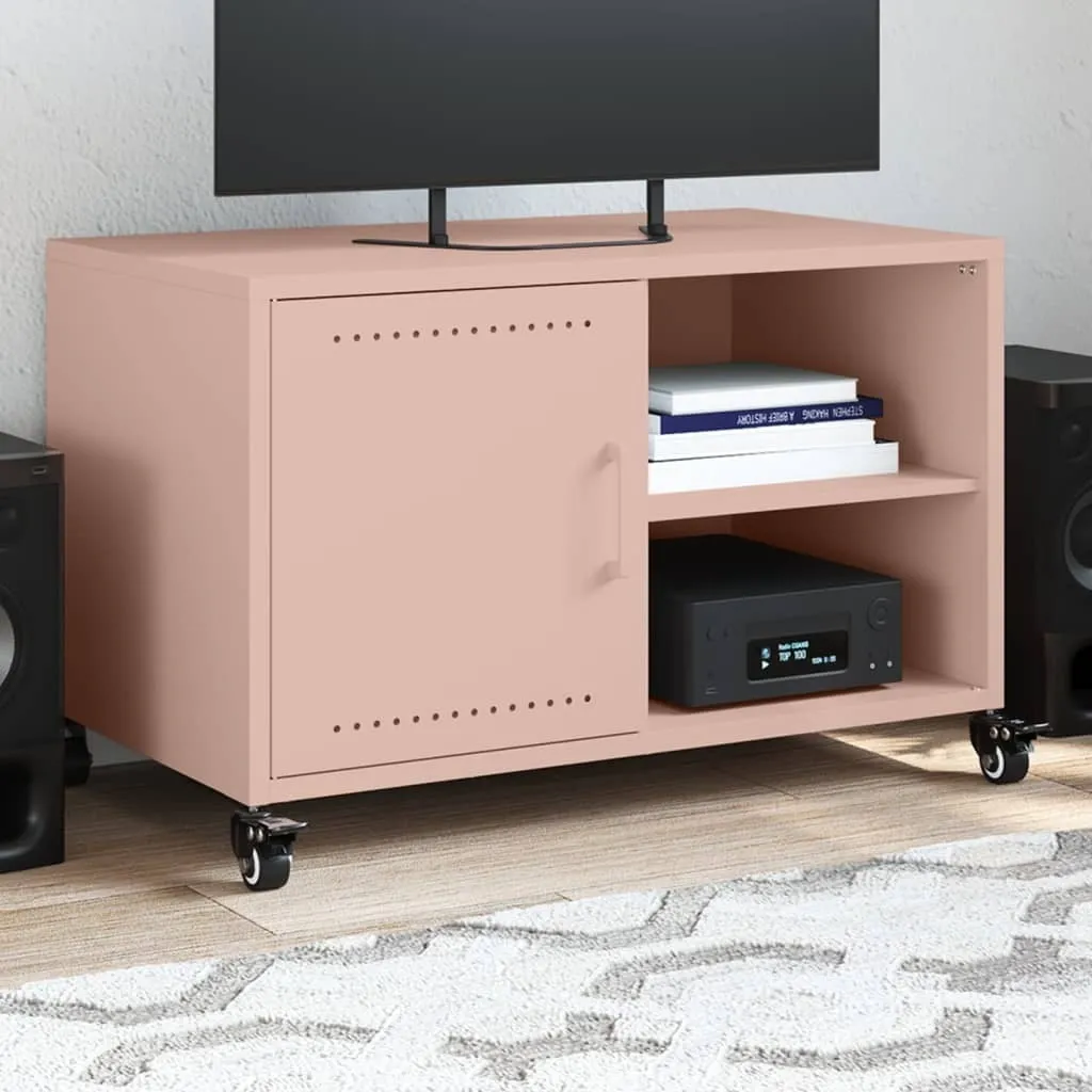 Offerta Mobile TV Rosa Acciaio 68x39x43,5 cm | Maison Exclusive Online