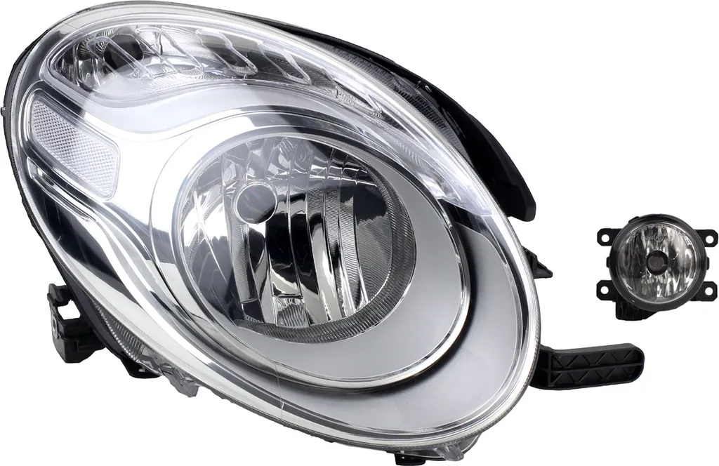 Proiettore Dx Fiat 500L 2012+ H7 e Fendinebbia | Johns 0000051883592