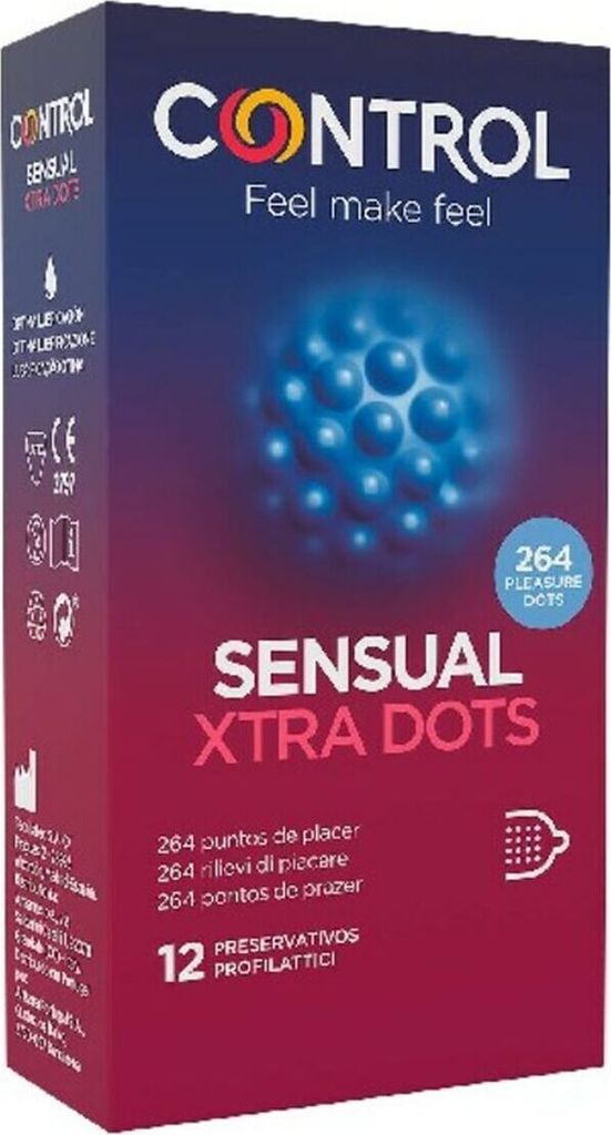 Kondomy Control Sensual Xtra Dots Obrázek produktu 