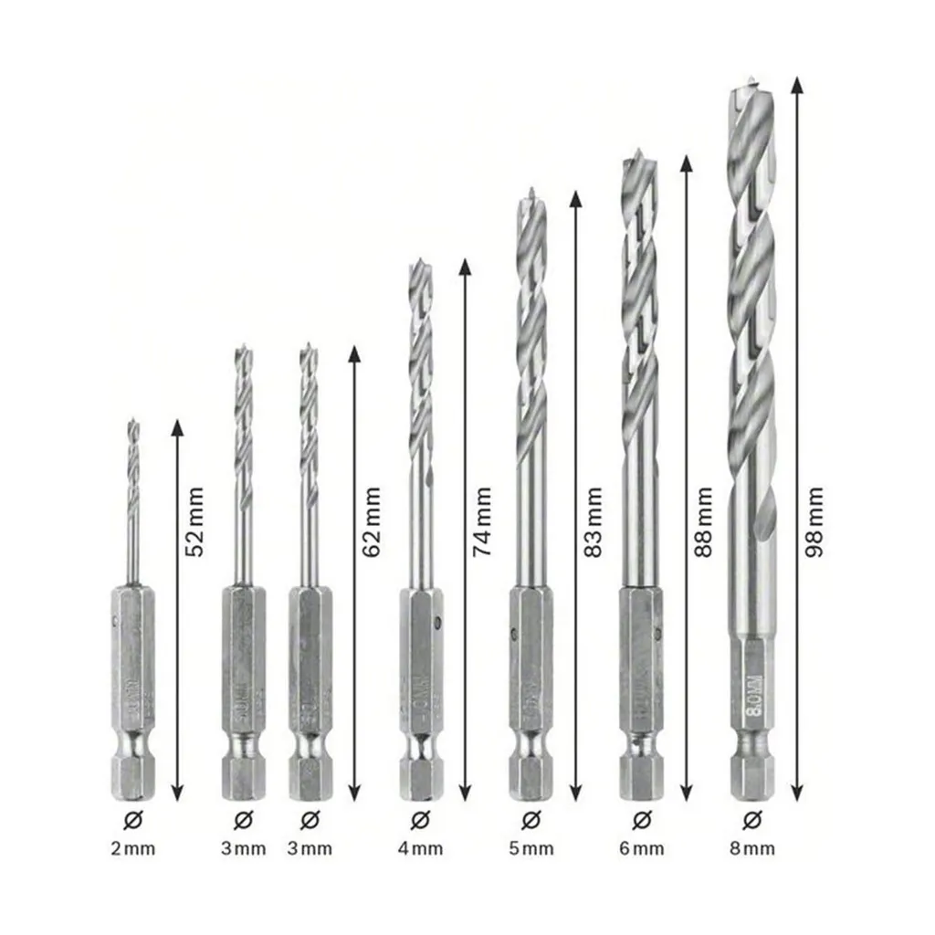 Offerta Set Bosch Robust Line: 7 Punte Legno Professionali Alta Precisione - 22
