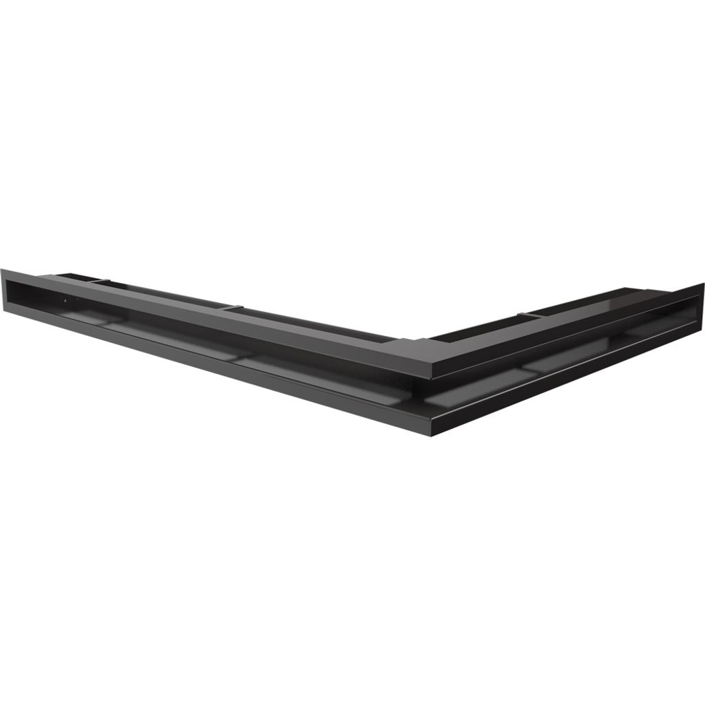 Eck-Lüftungsgitter LUFT 56x56x6 Graphite Slim