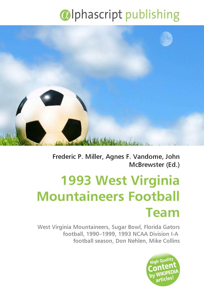 1993 West Virginia Mountaineers Football Team