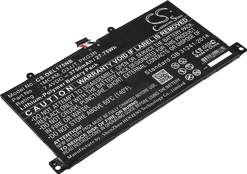 Batterie de rechange Dell Latitude 5175 et 5179 autonomie restaurée