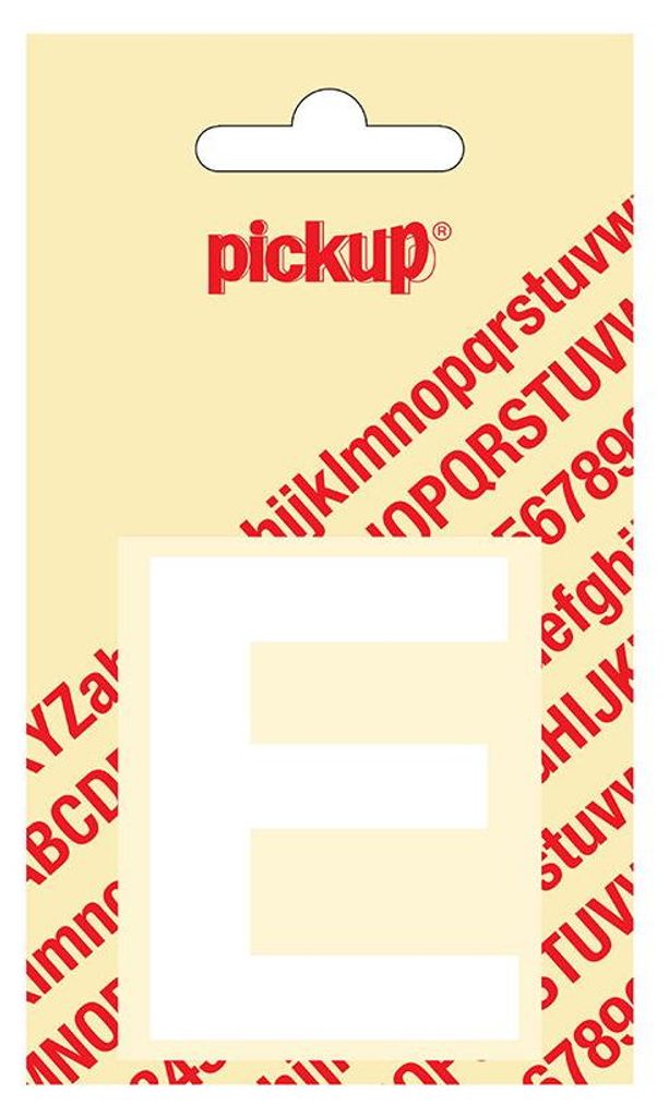 Dekobuchstabe e helvetica weiß 60 mm Pickup