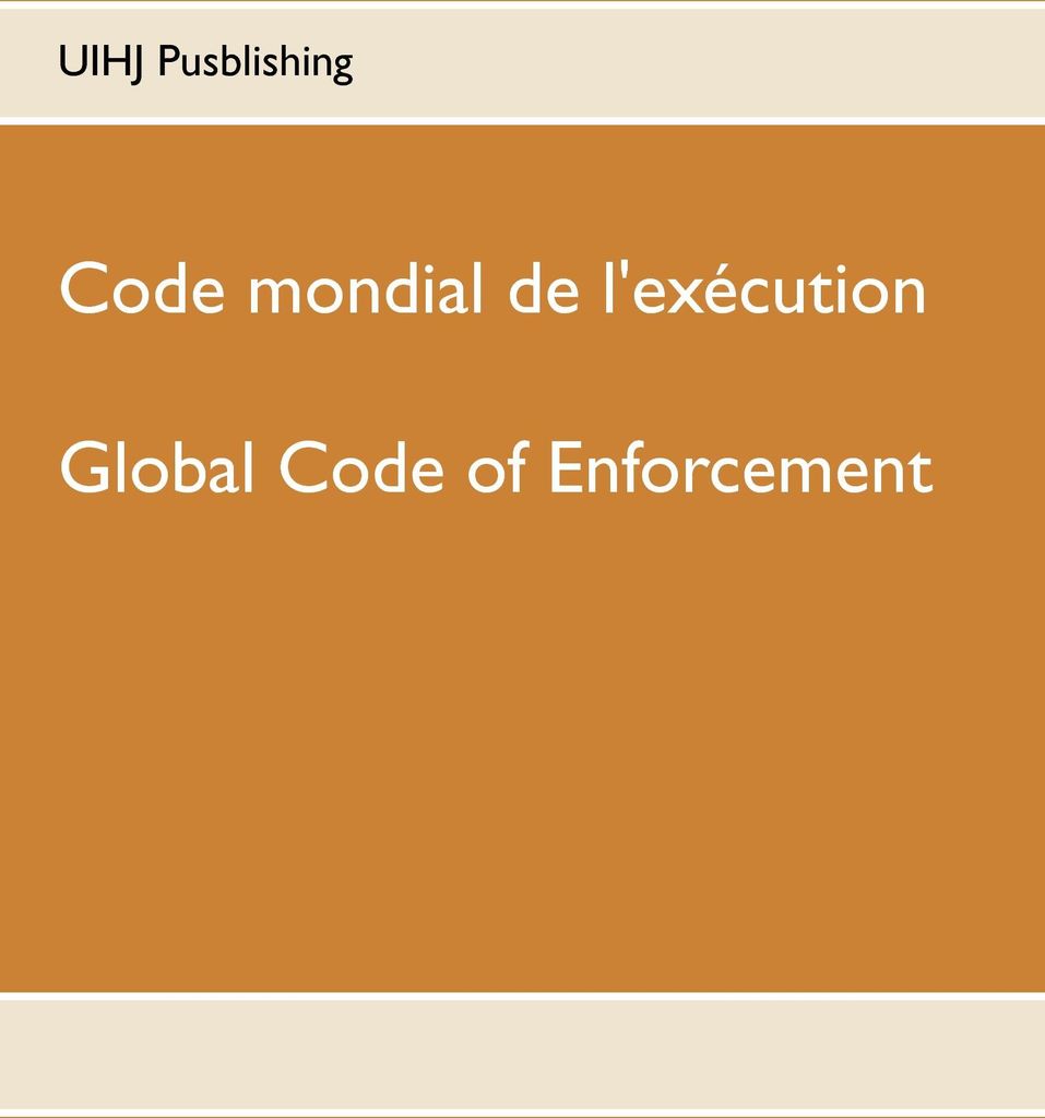 Code mondial de l'exécution