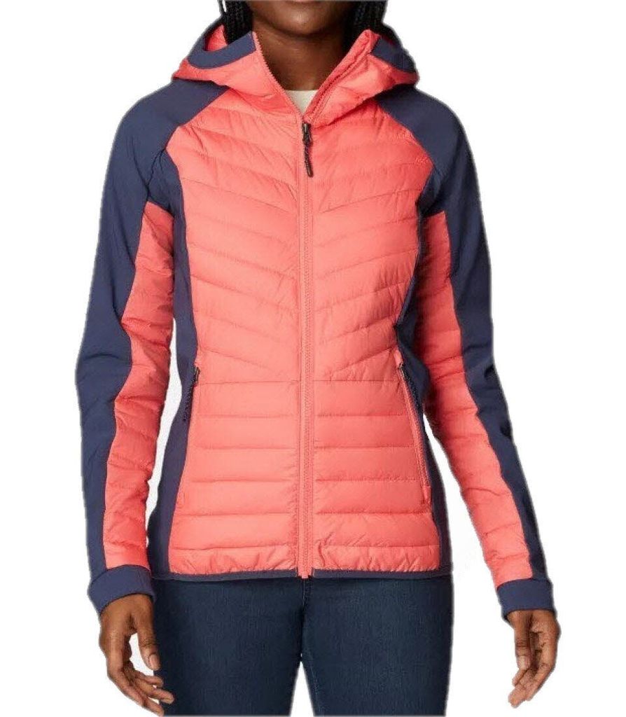 COLUMBIA SPORTSWEAR Columbia Powder Lite Hybrid Hooded Jacke Damen pink S