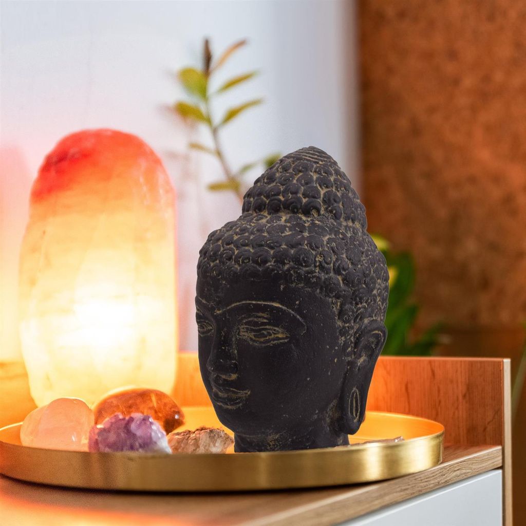 Buddha Figur Büste Howrah 16 x 16 x 25 cm