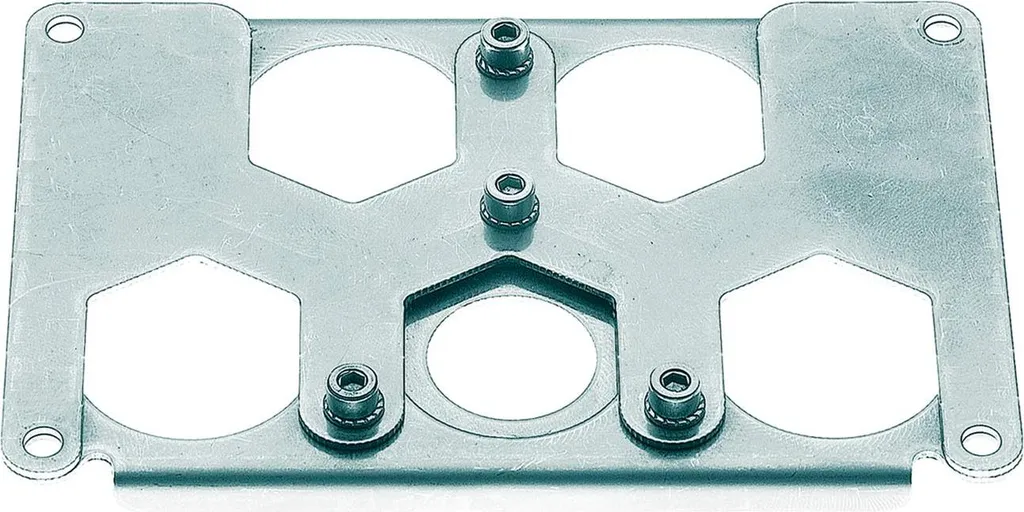 Cadre de support HARTING Han HPR Taille 48 pour 5 Modules HC 350 et PE