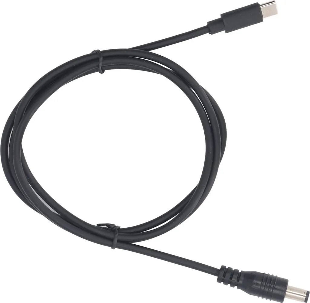 Câble Alimentation USB C vers DC 5.5x2.1mm 15M avec Support PD 100W - 4