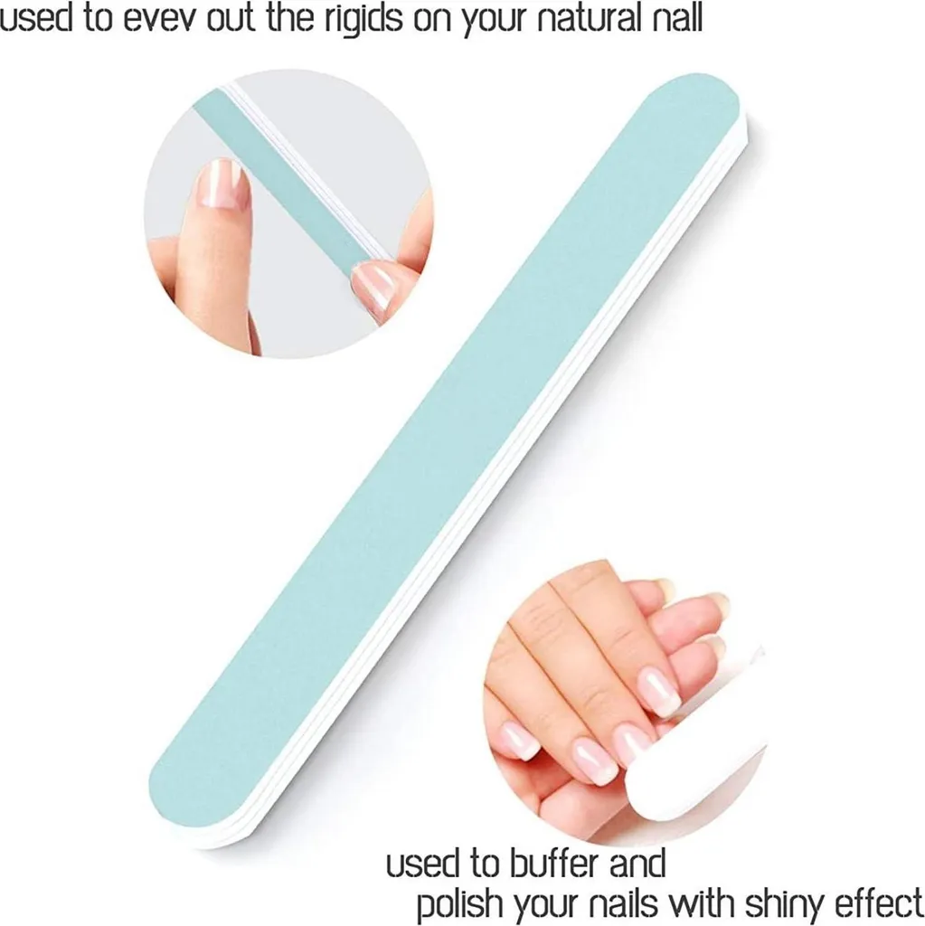 Kit polissoir à ongles 14 pièces outil manucure pour éclat durable - 6