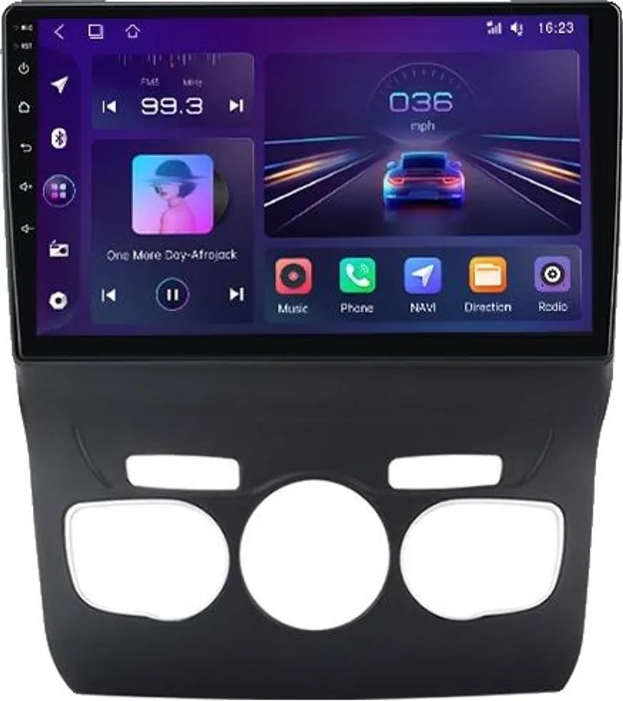 Autoradio Android 10 pouces pour Citroën C4 II avec Carplay et GPS