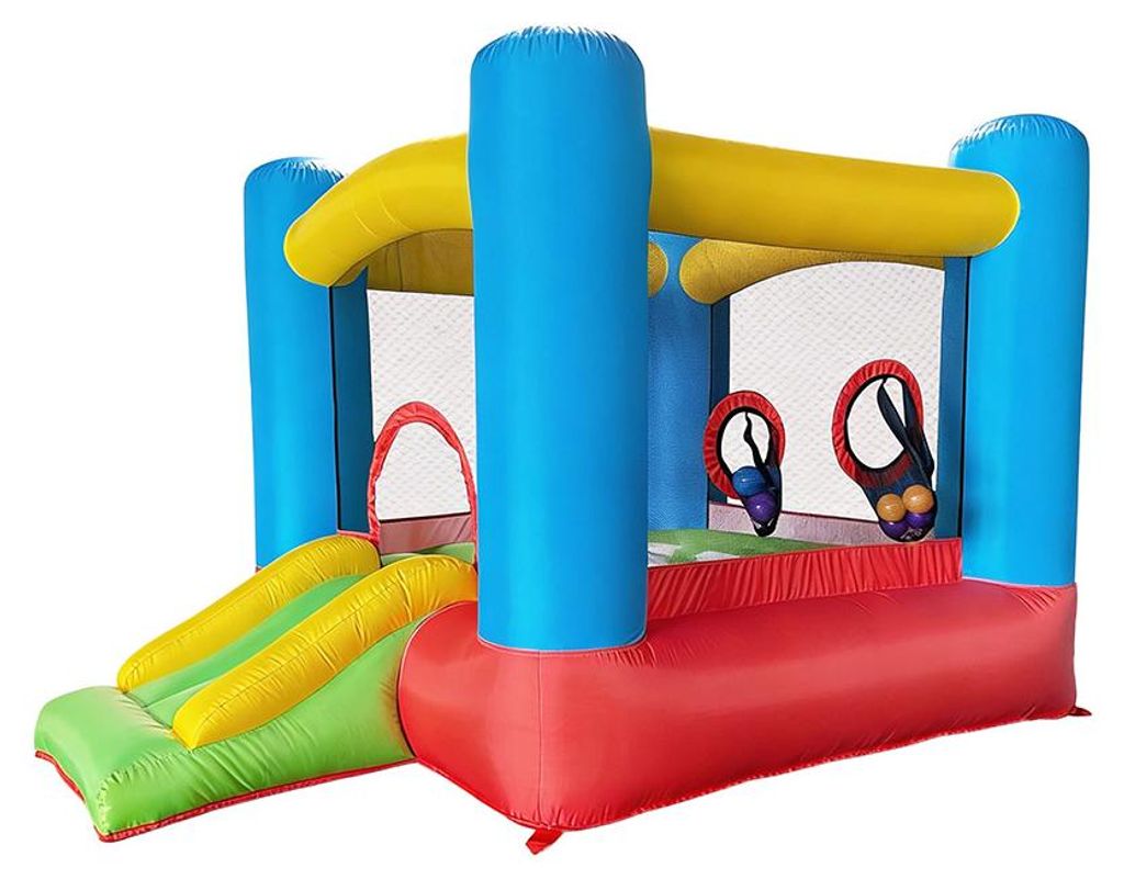 HOME DELUXE - Aufblasbare Hüpfburg FABI - 185 x 255 x 160 Produktbild 