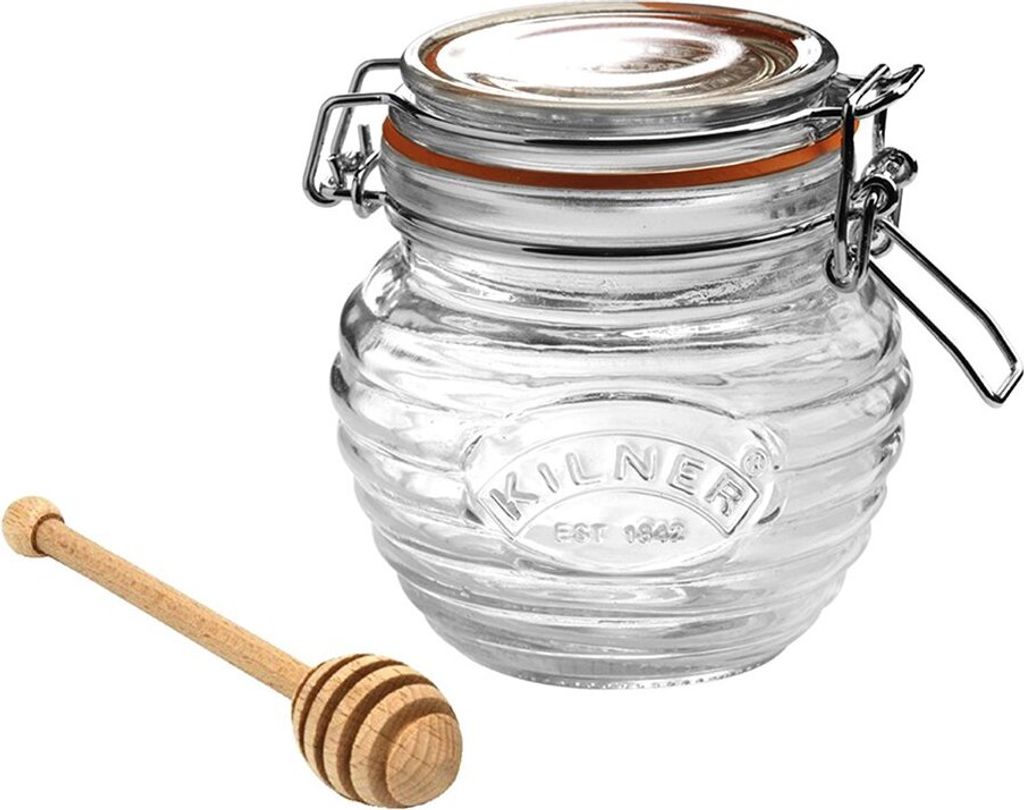 KILNER Honigtopf mit Honiglöffel, 400 ml