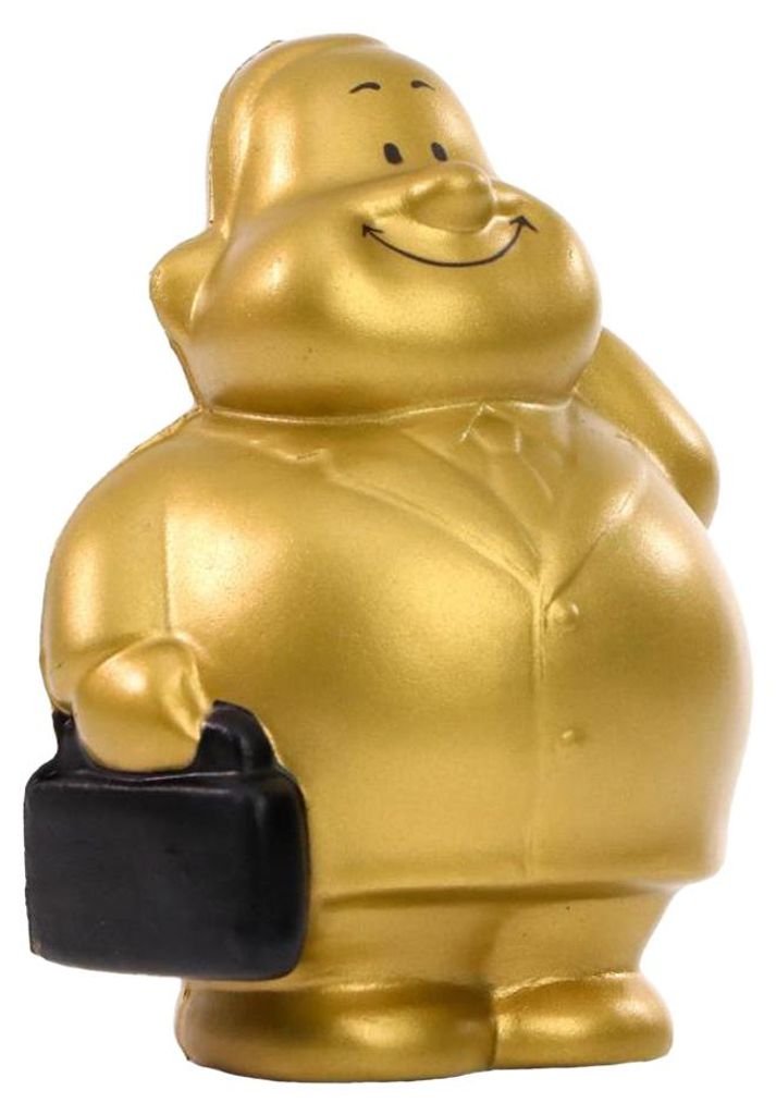 Mbw - Stressball "Squeezies Gold" LT2959 (Standardgröße) (Gold)
