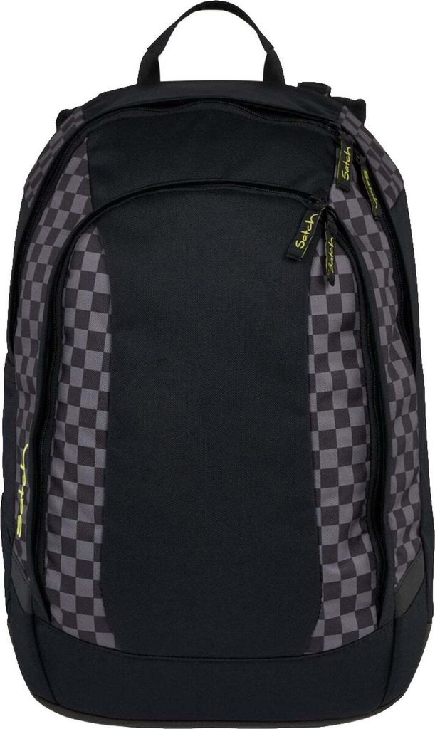 satch Schulrucksack mit Laptopfach Air Dark Skate schwarz Produktbild 