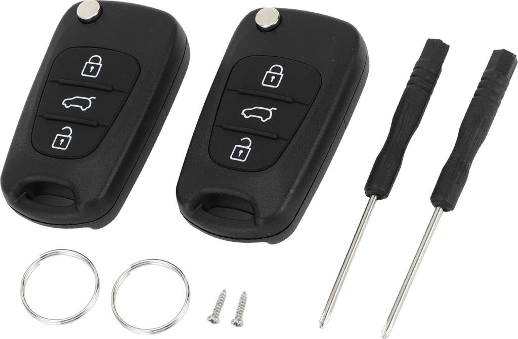 3 Tasten Schlüsselgehäuse Gehäuse Keyless Entry Produktbild 