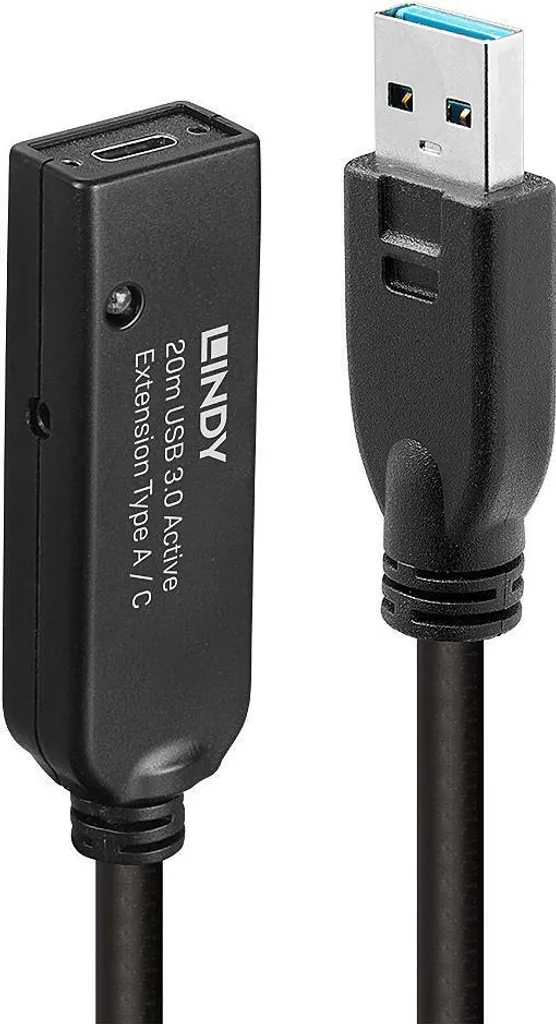 Rallonge Active USB 3.0 20m : Finissez-en avec les Pertes de Signal Type A vers C