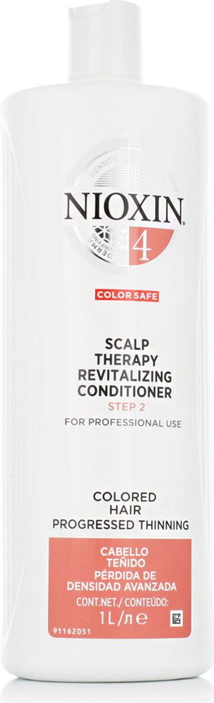 Nioxin System 4 Scalp Revitaliser Conditioner für sehr feines Haar, 1000 ml