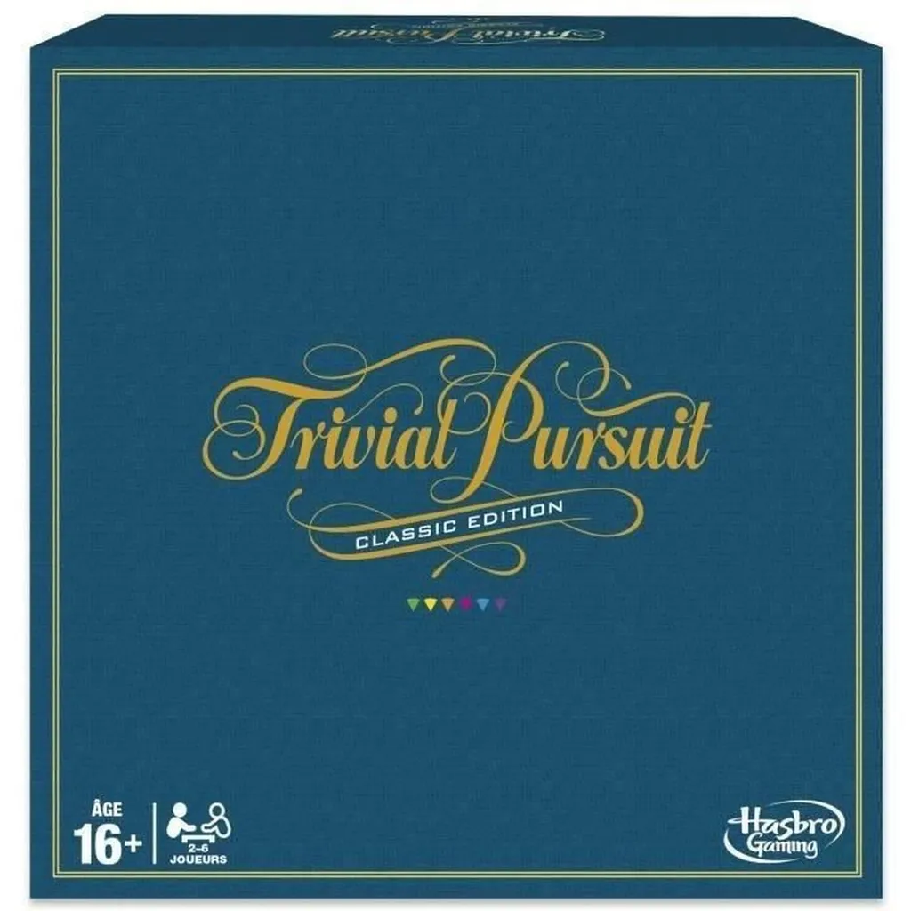 Trivial Pursuit Hasbro Classic Edition Française Jeu de Société Célèbre