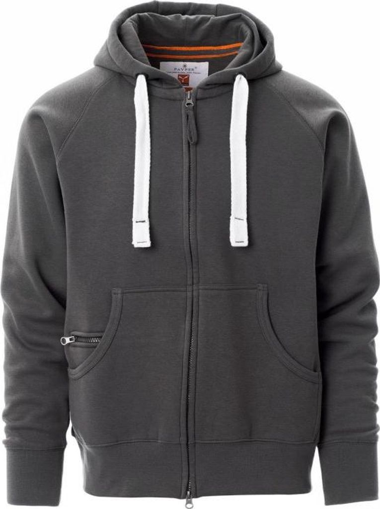Herren Sweatjacke "DALLAS+" - Payper Rauchgrau S
