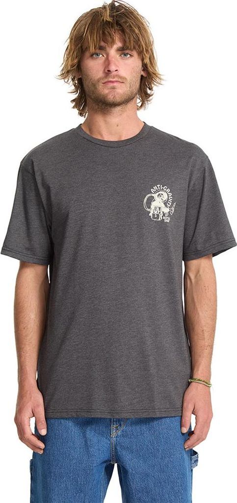 Volcom Anti Gravity Kurzarm-t-shirt Grau M Mann Grau M