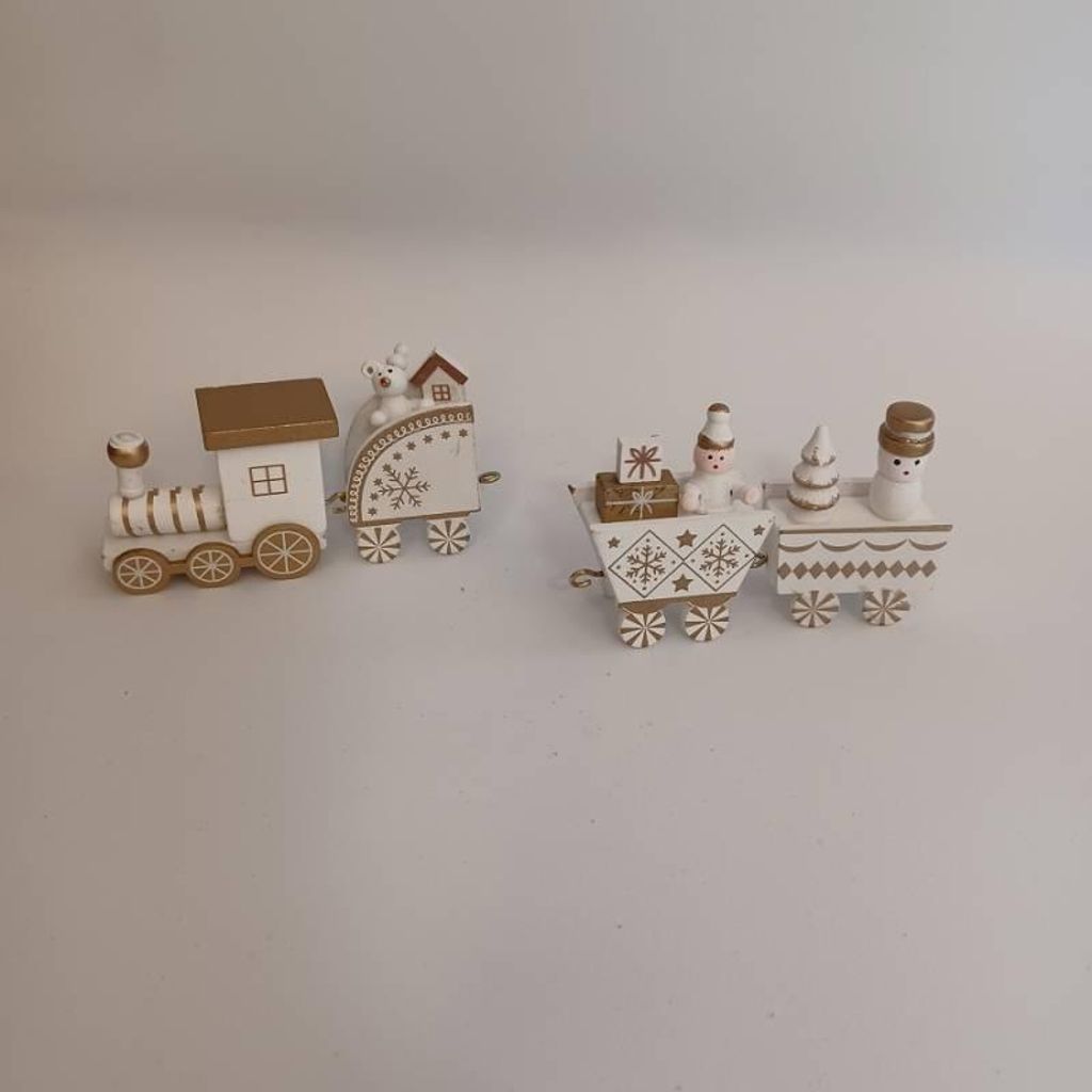 DECOLED Dekoration, Zug, 22,3 x 7,2 x 2,8 cm, weiß