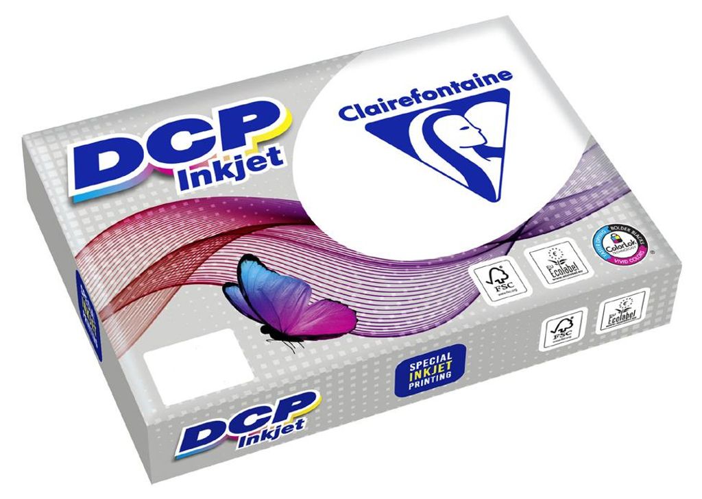 Clairefontaine DCP Inkjet Druckerpapier A4 160g/m², 250 Produktbild 