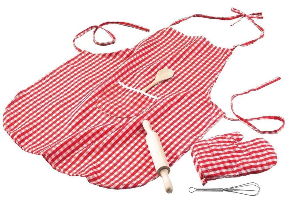 Tablier de pâtisserie avec gantCuillère de cuisine/rouleau Image du produit 