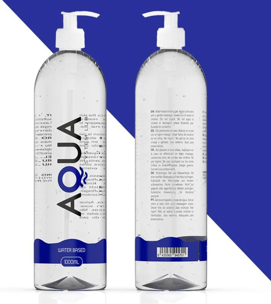 Lubrifiant à base d'eau 1000 ml formule pure sans résidu gras