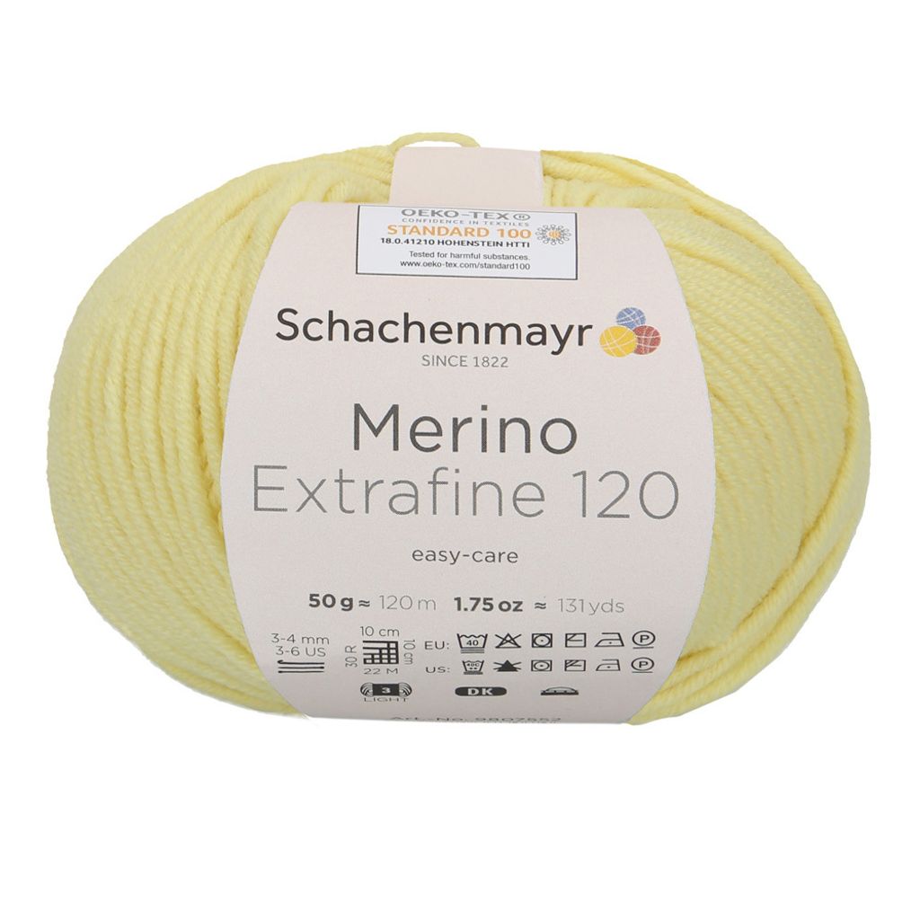 Schachenmayr Merino Extrafine 120, filati per maglieria a Immagine del prodotto 
