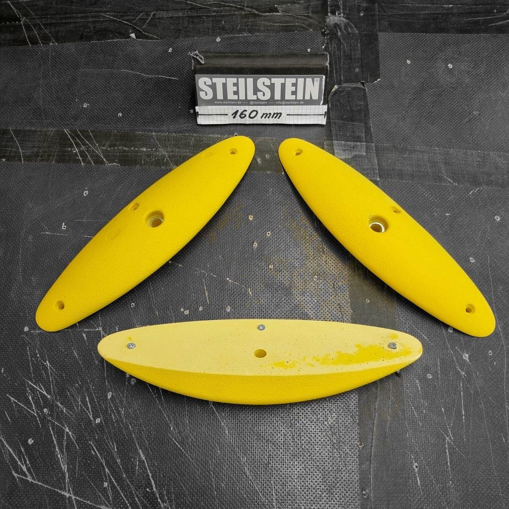 3-er Steilstein Klettergriffe Set Latent renitent, Farbe:Wunschfarbe (Anfertigung)