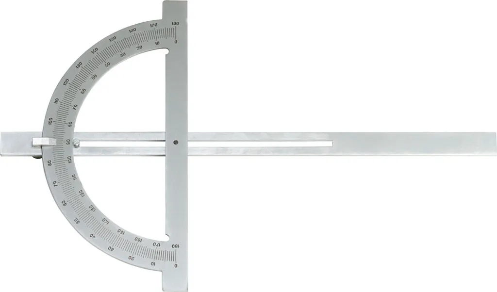 Mesurer un Angle avec Précision : Rapporteur Facom 10-170° pour Atelier