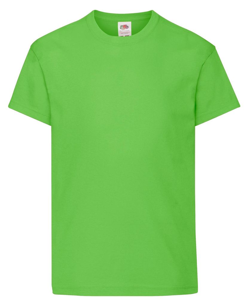 Fruit of the Loom Kids Original T-Shirt Farbe: lime Größe: Produktbild 