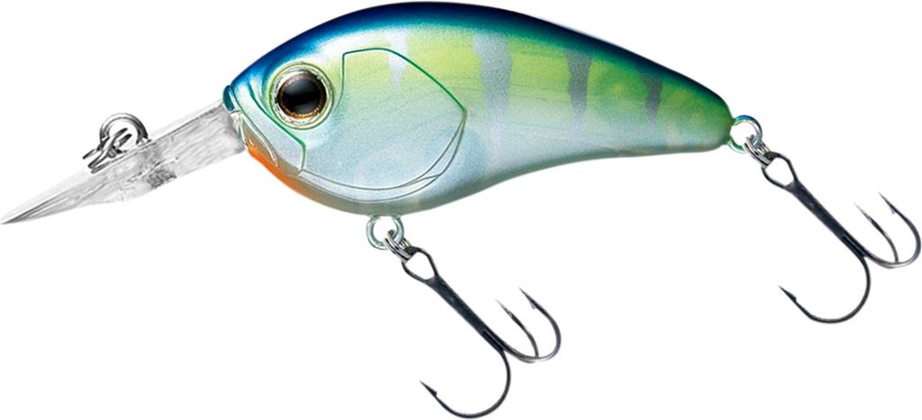 Daiwa Wobbler Steez Crank 100F-SR 54mm Clear Monster Chart, Länge 4,5cm, Gewicht 10,1g