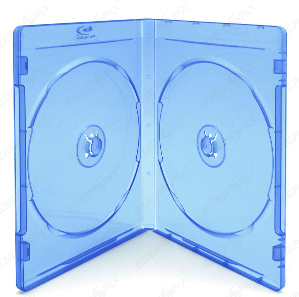 2er Blu-Ray Hüllen mit Logo 170 x 135 x 11 mm 100 Stück