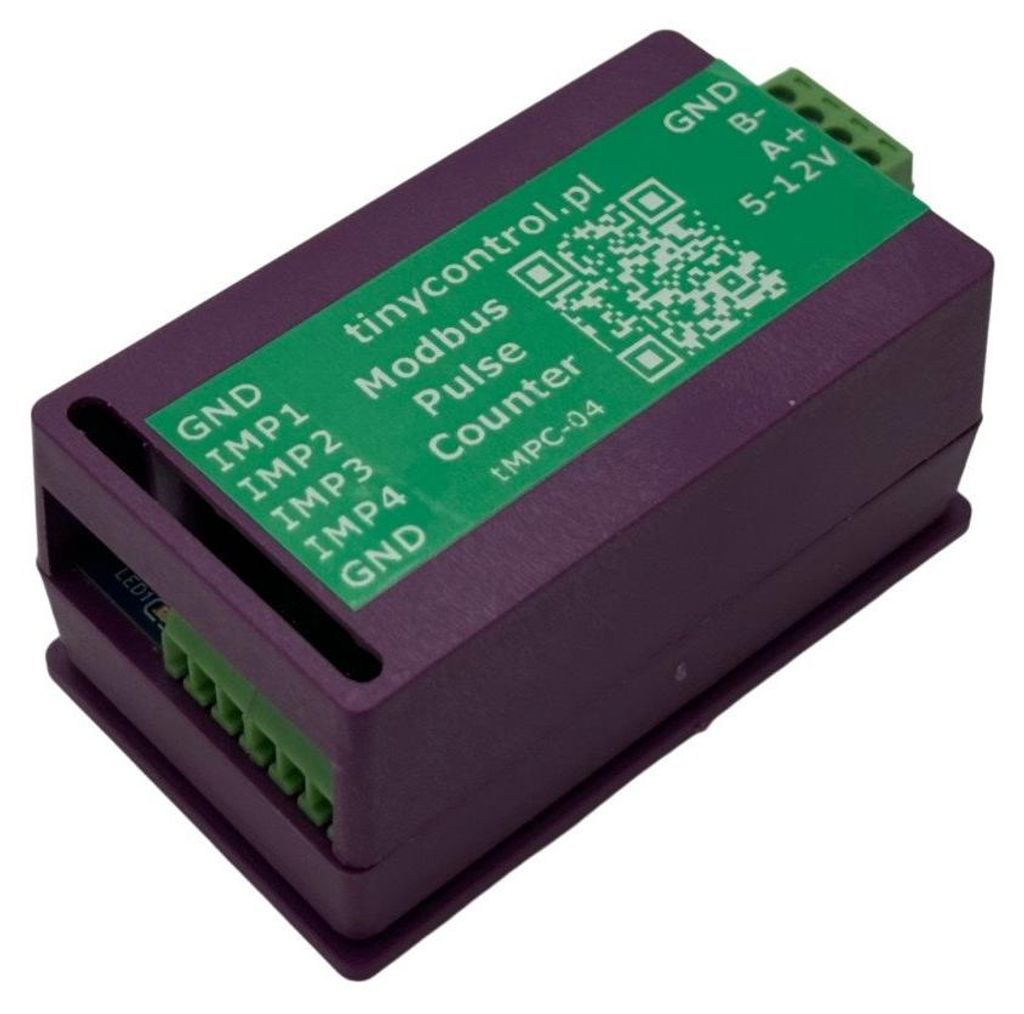 TINYCONTROL contatore di impulsi tMPC-04 Modbus per LK3 e Immagine del prodotto 