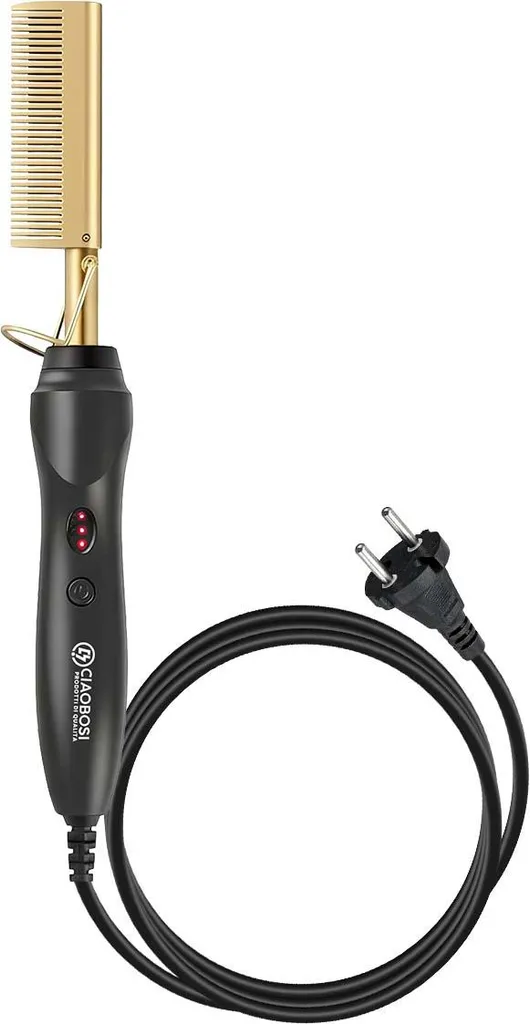 Spazzola Lisciante Avizar Nera Elettrica: Capelli Lisci in 5 Minuti - 2