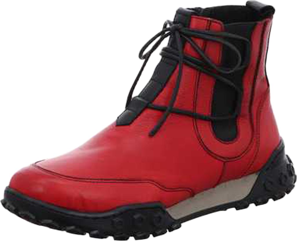 Gemini Damen Stiefelette Leder sportlich Gummizug Produktbild 