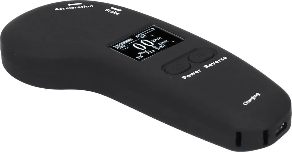 Skateboard électrique à LED avec télécommande écran et frein réglable - 3