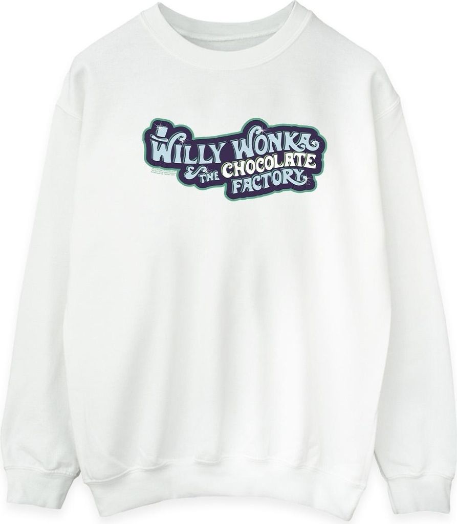 Willy Wonka - "Chocolate Factory Logo" Sweatshirt für Produktbild 