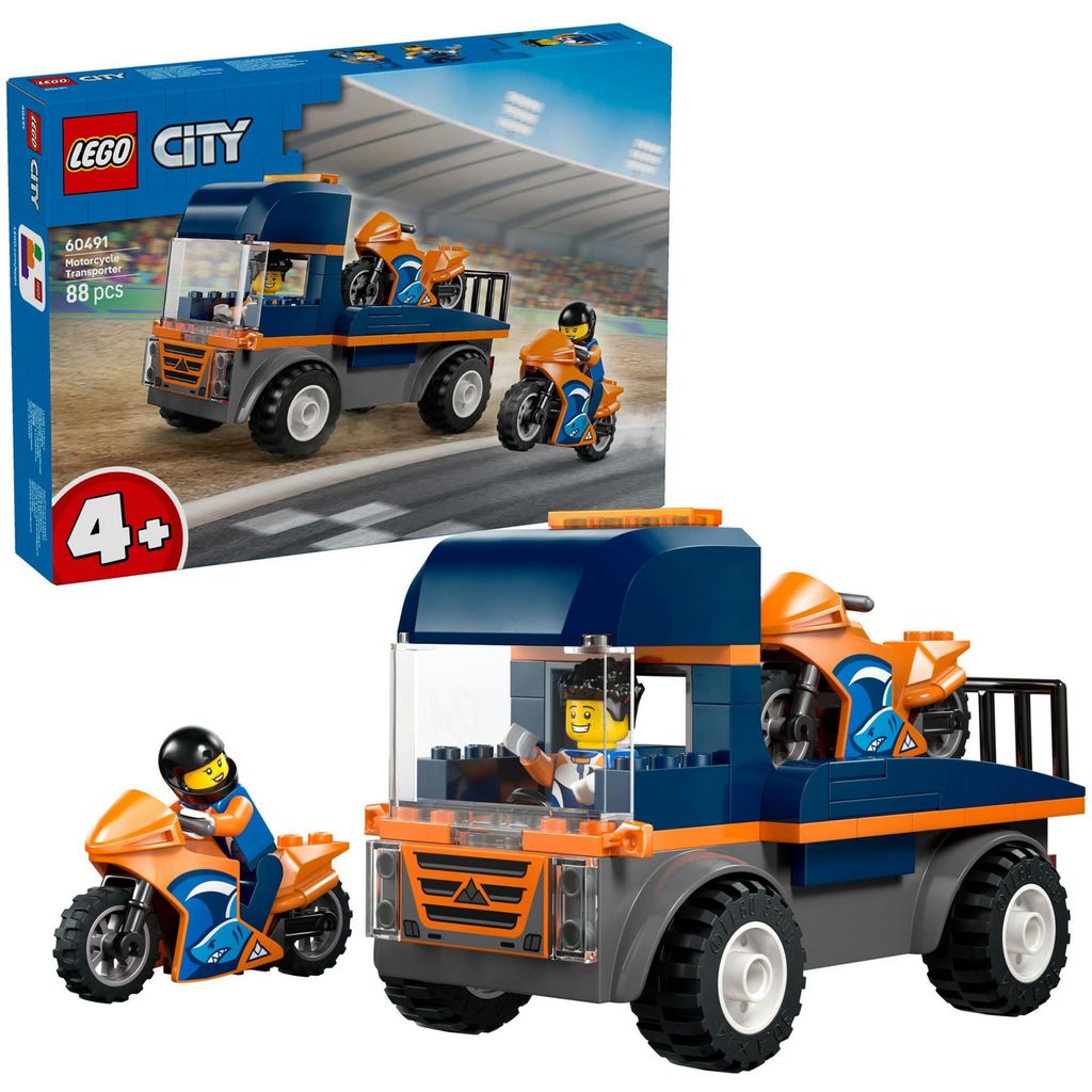 LEGO City Trasportatore di Motociclette 60491 Immagine del prodotto 