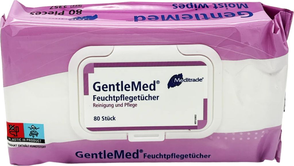 Meditrade - Feuchtpflegetücher - Reinigung und Pflege - 80 Produktbild 