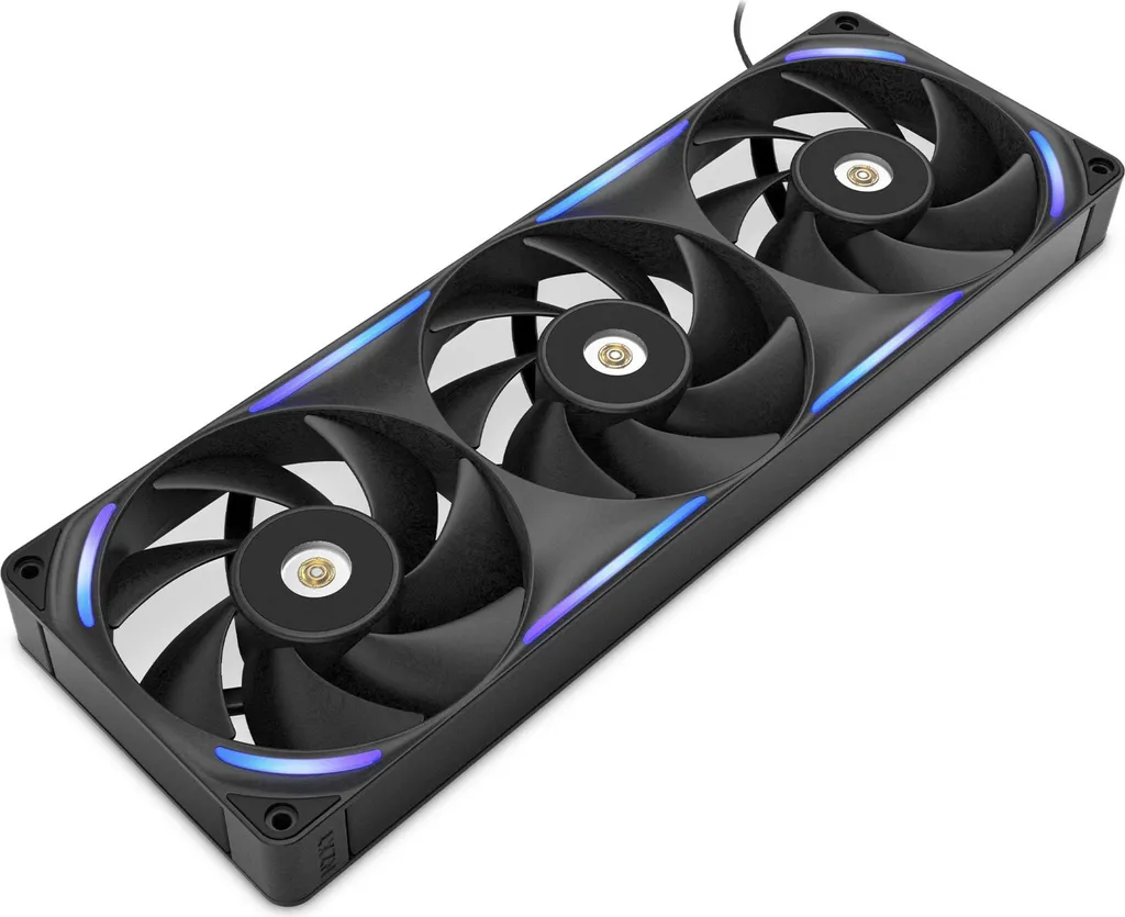 NZXT F360X RGB Ventilateur Silencieux 41 dB Haute Pression Statique Noir