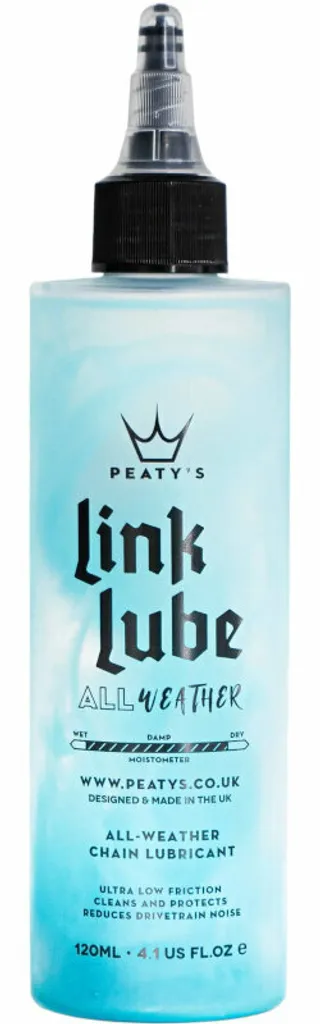 Peaty's Linklube All-Weather Lubrifiant Chaîne Vélo Polyvalent 120ml