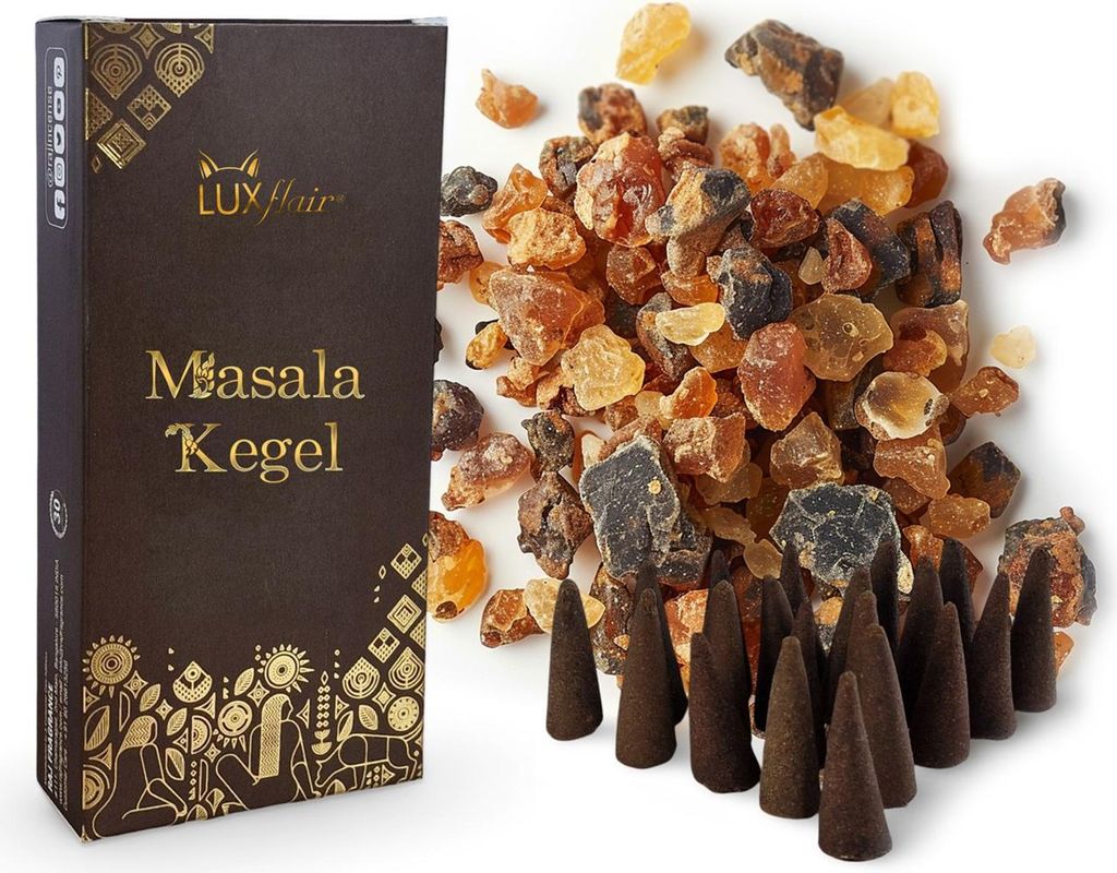 Räucherkegel Masala Myrrhe Produktbild 