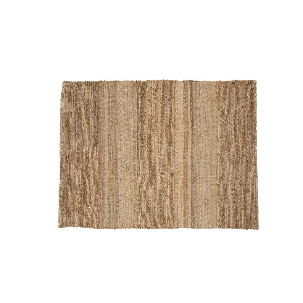 Tapis Hannes 230x162cm Naturel - Textile de Sol Robuste et Minimaliste