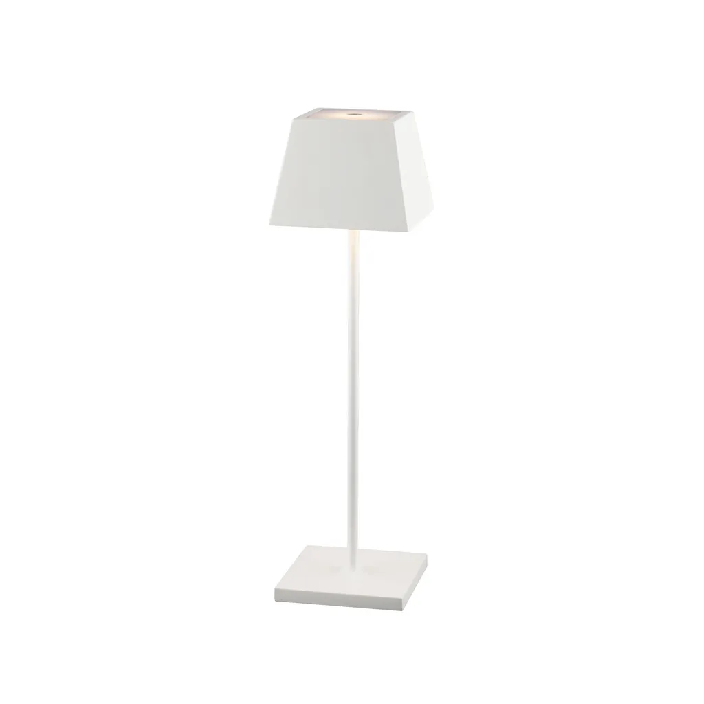 Lampe LED extérieur robuste MAHE Nowodvorski blanc contre l'oxydation