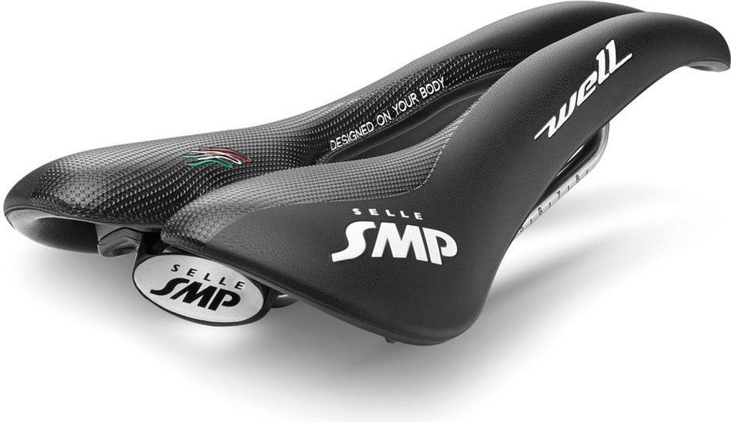 Selle SMP Fahrradsattel Well, schwarz