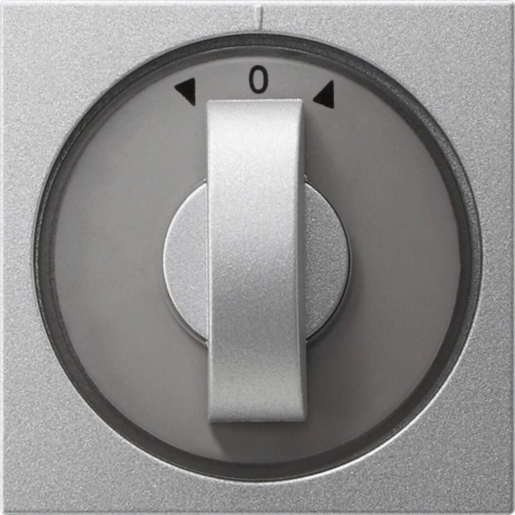 GIRA 066626 Wandplatte/Schalterabdeckung Aluminium (066626)